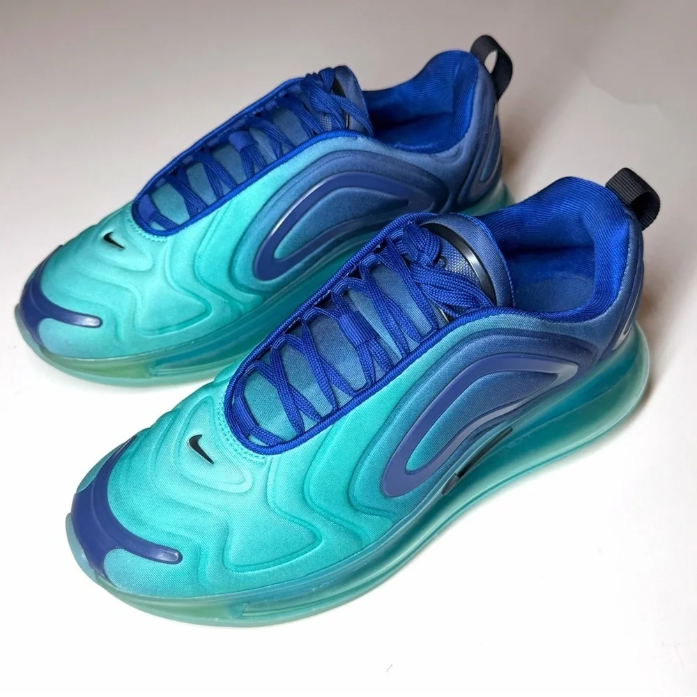 Nike Youth AIR MAX 720 'SEA FOREST' Athletic Sneakers Size- 7 Y